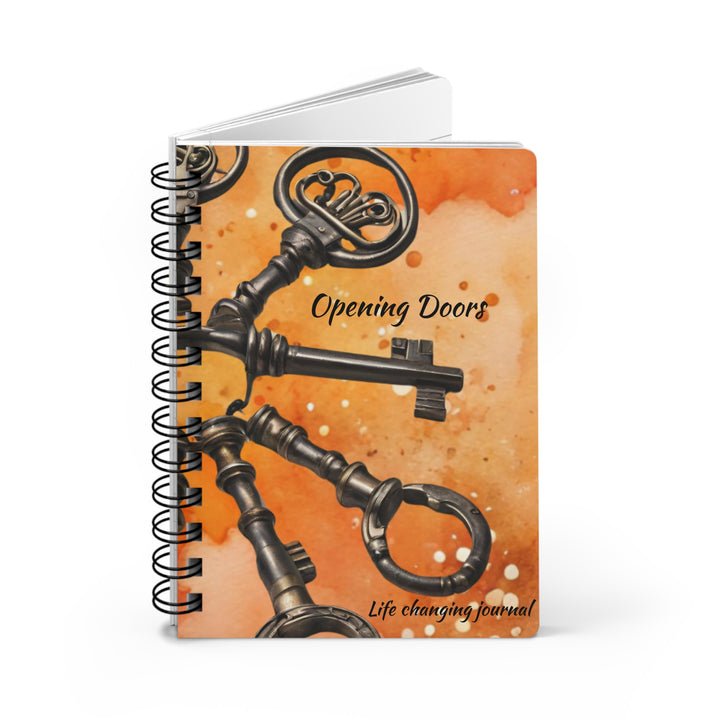 Opening Doors Life Changing Spiral Bound Journal